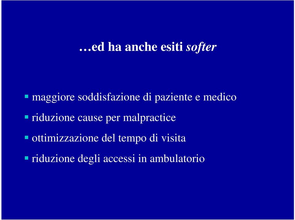 riduzione cause per malpractice