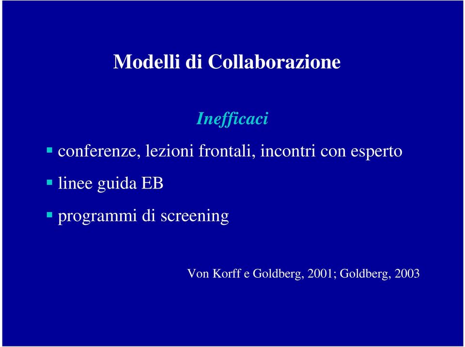 con esperto linee guida EB programmi di