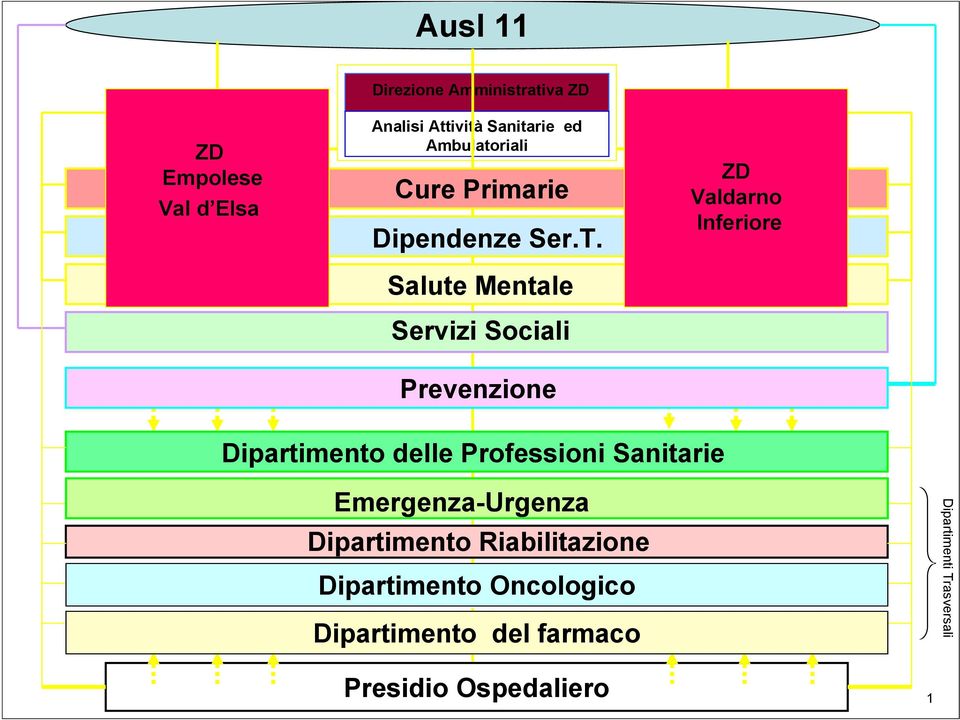 Salute Mentale Servizi Sociali Prevenzione Direttore ZD Valdarno Inferiore Dipartimento delle