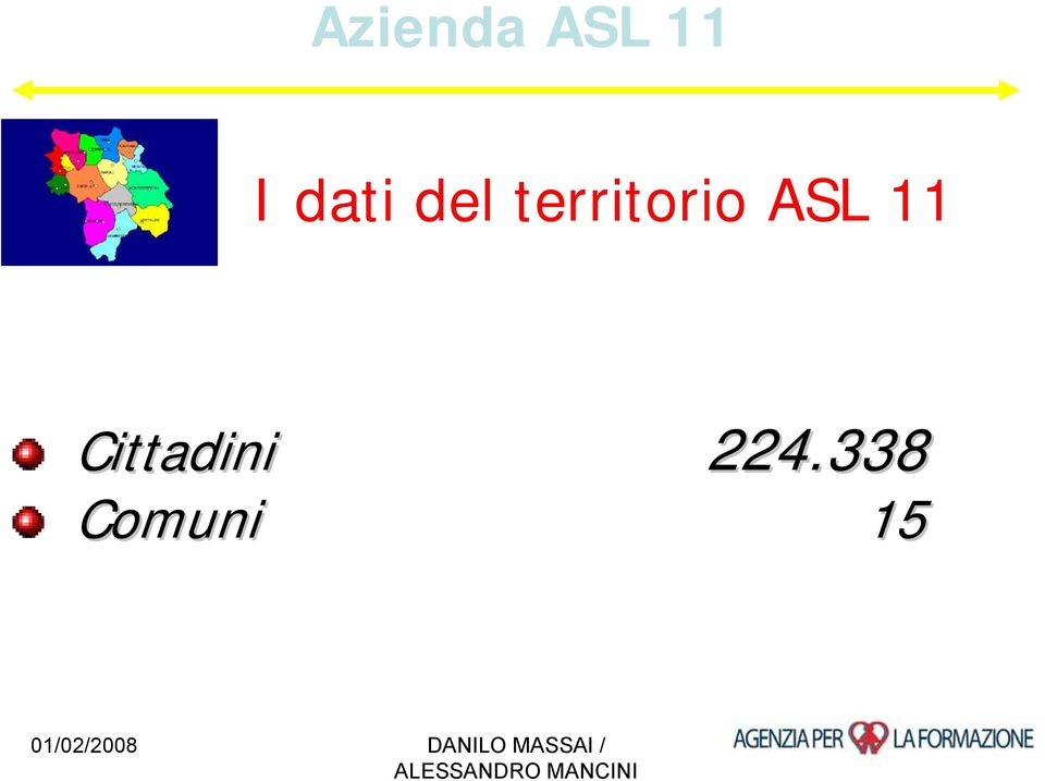 territorio ASL 11