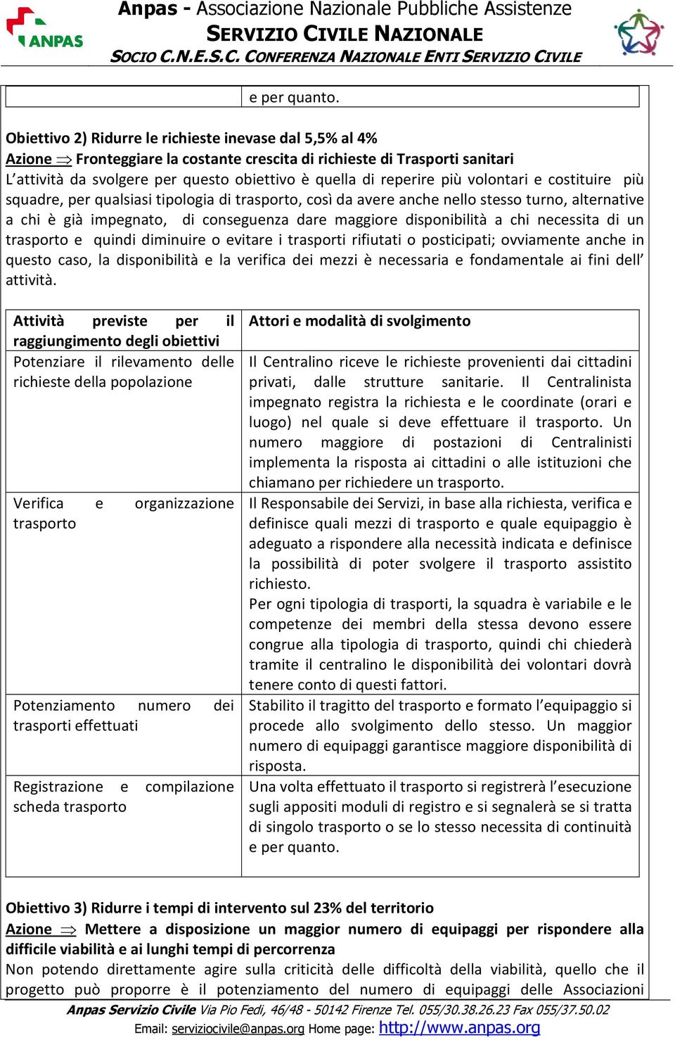 più volontari e costituire più squadre, per qualsiasi tipologia di trasporto, così da avere anche nello stesso turno, alternative a chi è già impegnato, di conseguenza dare maggiore disponibilità a