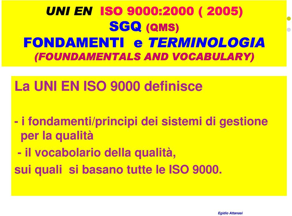 fondamenti/principi dei sistemi di gestione per la qualità - il