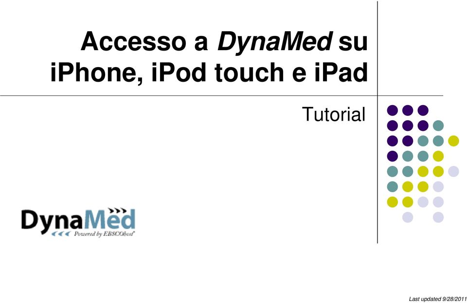 touch e ipad