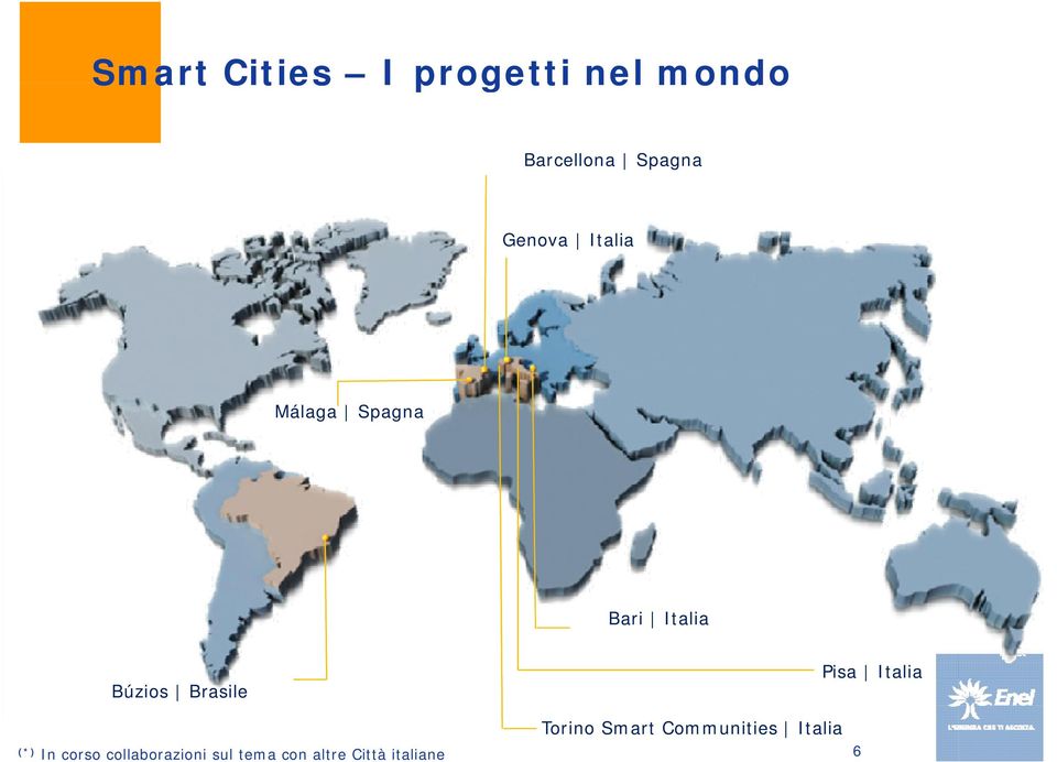 Brasile Pisa Italia Torino Smart Communities Italia