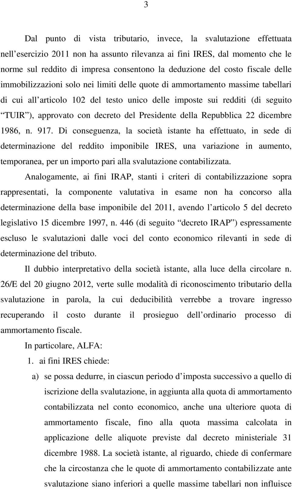 con decreto del Presidente della Repubblica 22 dicembre 1986, n. 917.