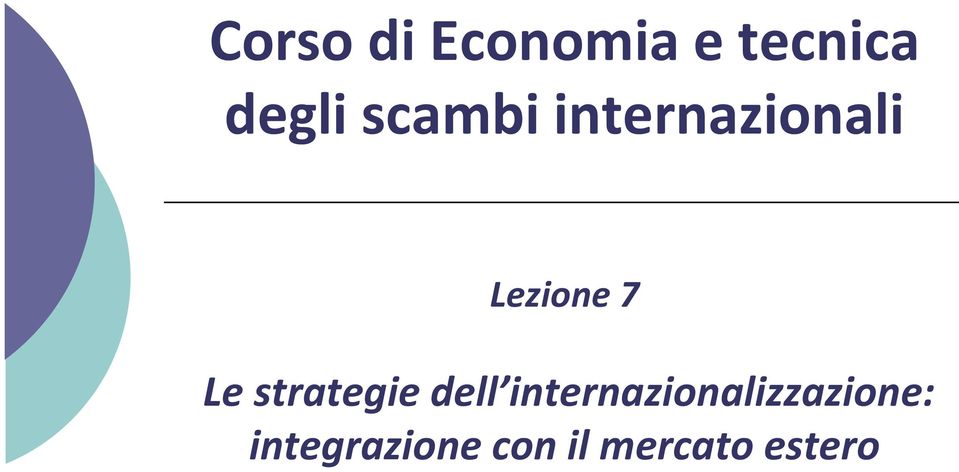 strategie dell