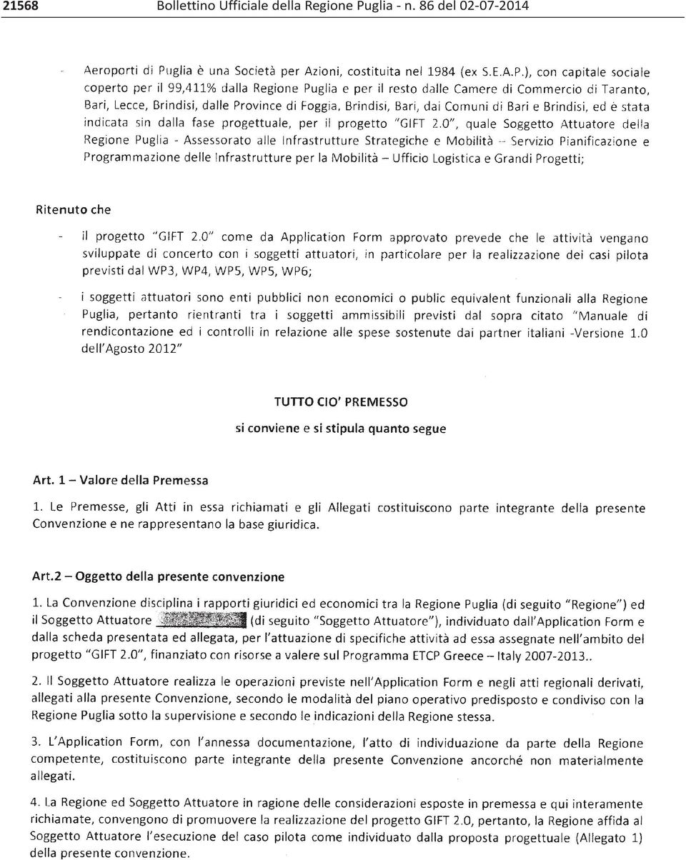 Regione Puglia n.