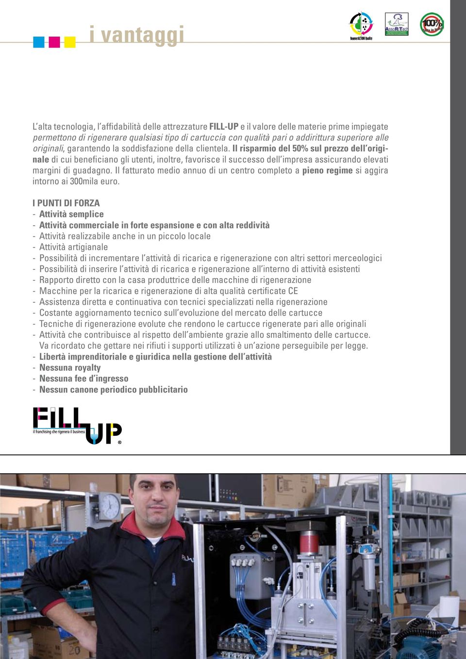 Il risparmio del 50% sul prezzo dell originale di cui beneficiano gli utenti, inoltre, favorisce il successo dell impresa assicurando elevati margini di guadagno.