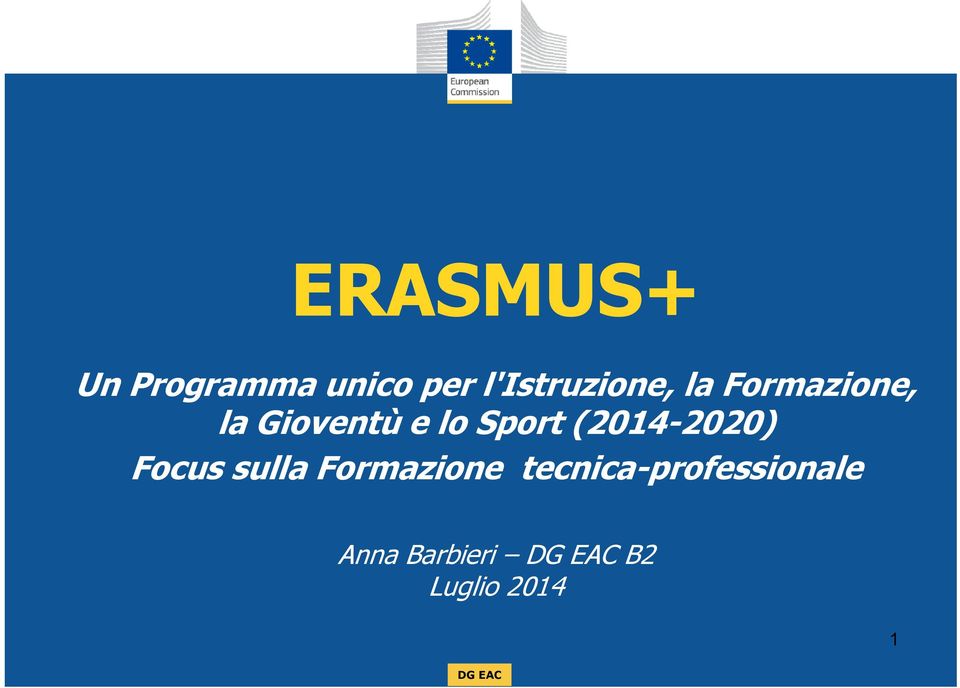 lo Sport (2014-2020) Focus sulla