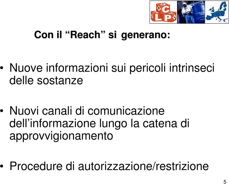 comunicazione dell informazione lungo la catena di