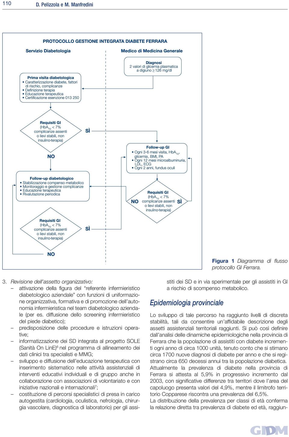 autonomia infermieristica nel team diabetologico aziendale (per es.