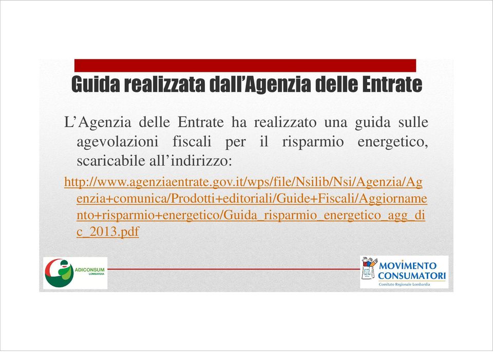 http://www.agenziaentrate.gov.