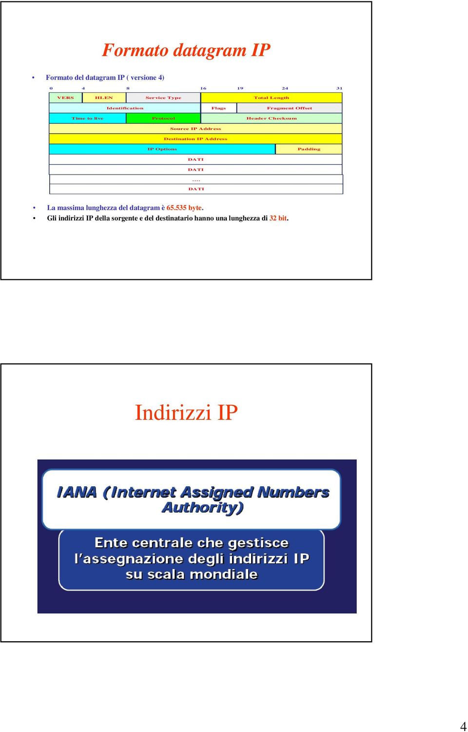 Address Destination IP Address IP Options Padding DATI DATI.