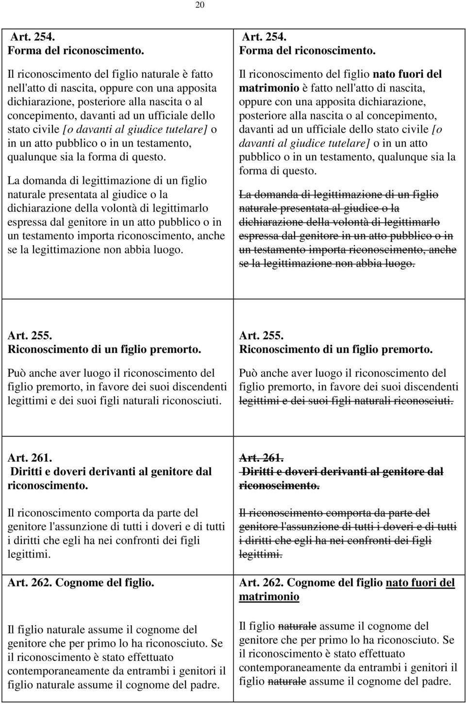 davanti al giudice tutelare] o in un atto pubblico o in un testamento, qualunque sia la forma di questo.