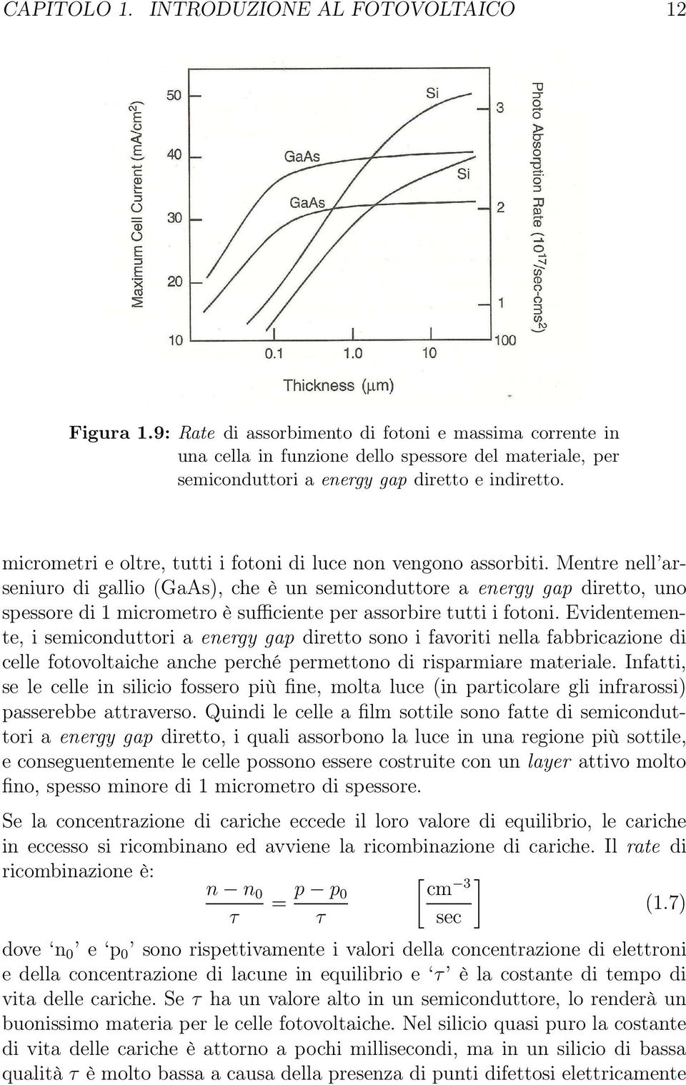 micrometri e oltre, tutti i fotoni di luce non vengono assorbiti.