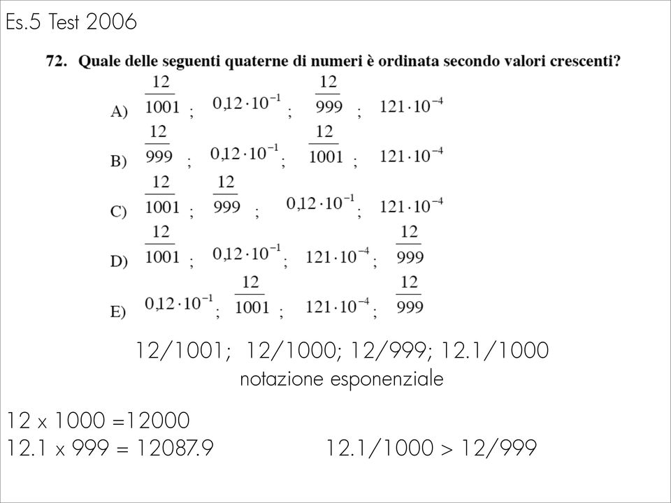 1/1000 notazione esponenziale 12