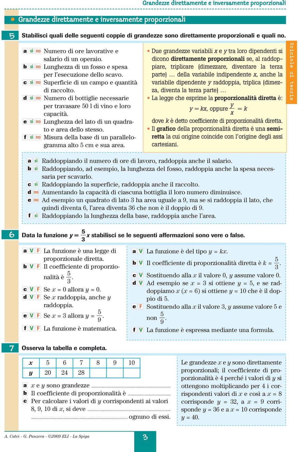 Du rnzz vriili y tr loro ipnnti si io irttmnt proporzionli s, l roppir, triplir (imzzr, ivntr l trz prt) ll vriil inipnnt, nh l vriil ipnnt y roppi, tripli (imzz, ivnt l trz prt) L l h sprim l