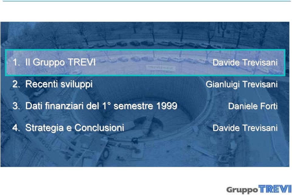 Strategia e Conclusioni Davide Trevisani