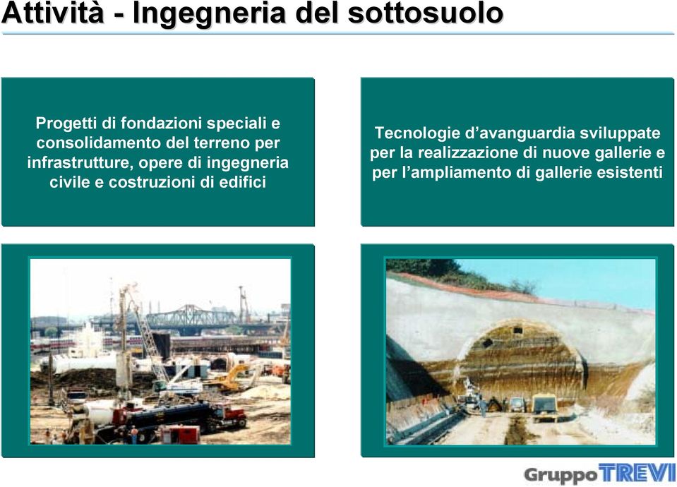 civile e costruzioni di edifici Tecnologie d avanguardia sviluppate per