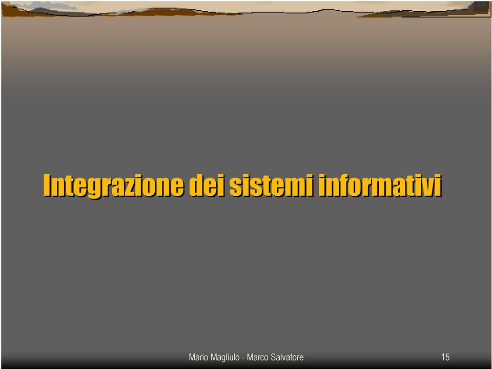 informativi Mario