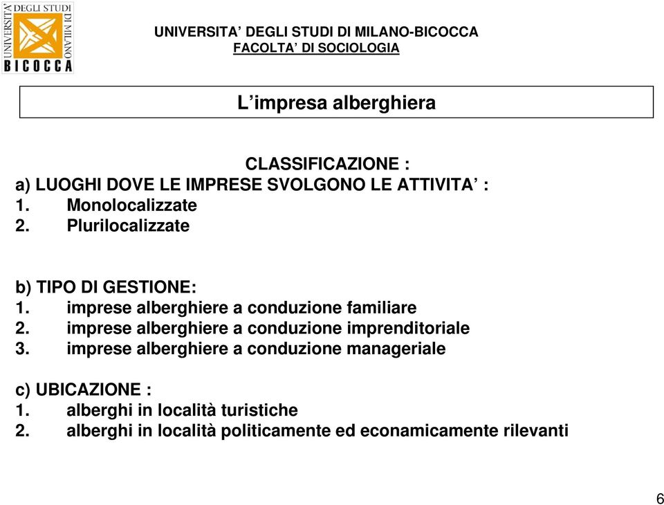 imprese alberghiere a conduzione imprenditoriale 3.