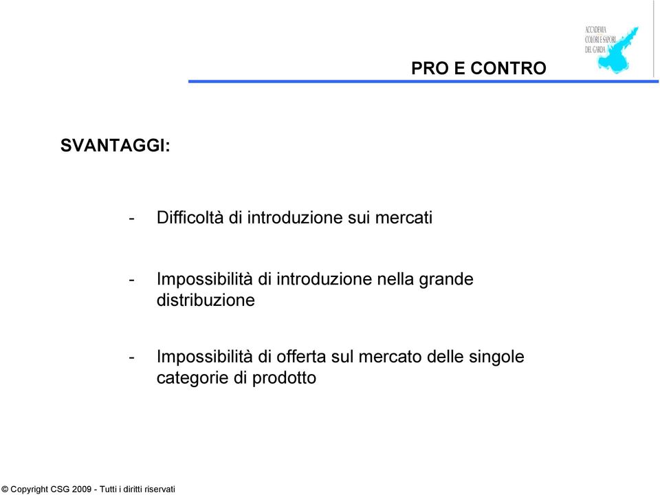 introduzione nella grande distribuzione -