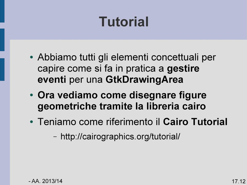 vediamo come disegnare figure geometriche tramite la libreria cairo