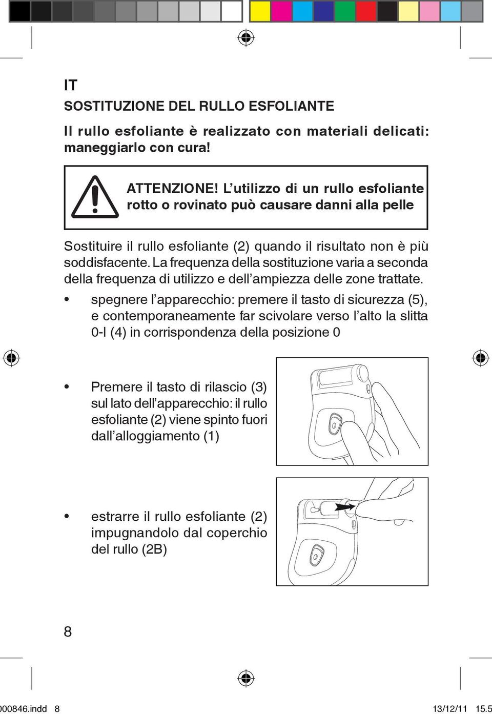 La frequenza della sostituzione varia a seconda della frequenza di utilizzo e dell ampiezza delle zone trattate.