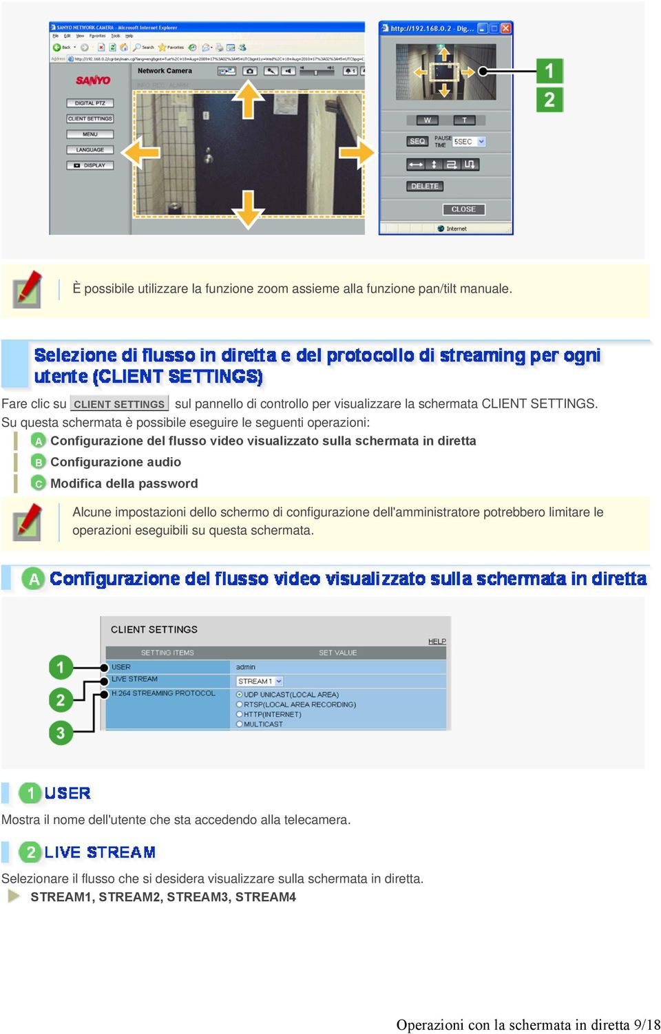 password Alcune impostazioni dello schermo di configurazione dell'amministratore potrebbero limitare le operazioni eseguibili su questa schermata.