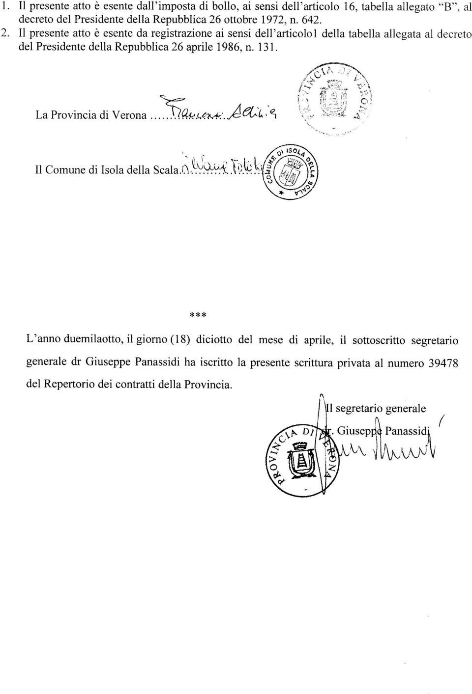 La Provincia di Verona... : 91 Il Comune di Isola della Scala.iN^:'. ^`.