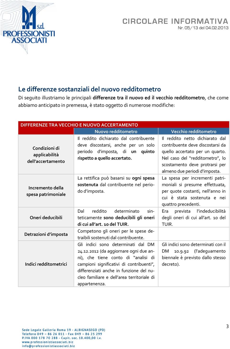 imposta Indici redditometrici Il reddito dichiarato dal contribuente deve discostarsi, anche per un solo periodo d imposta, di un quinto rispetto a quello accertato.