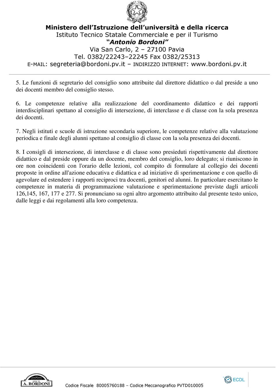 docenti. 7.