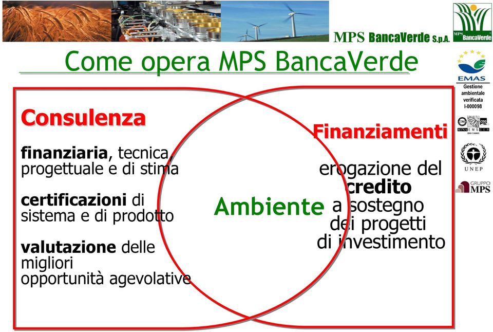 valutazione delle migliori opportunità agevolative Ambiente