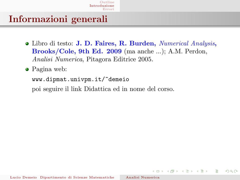 ..); A.M. Perdon,, Pitagora Editrice 2005. Pagina web: www.