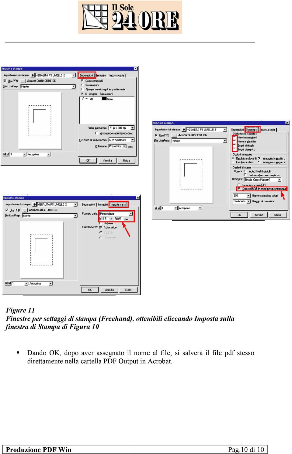 dopo aver assegnato il nome al file, si salverà il file pdf stesso