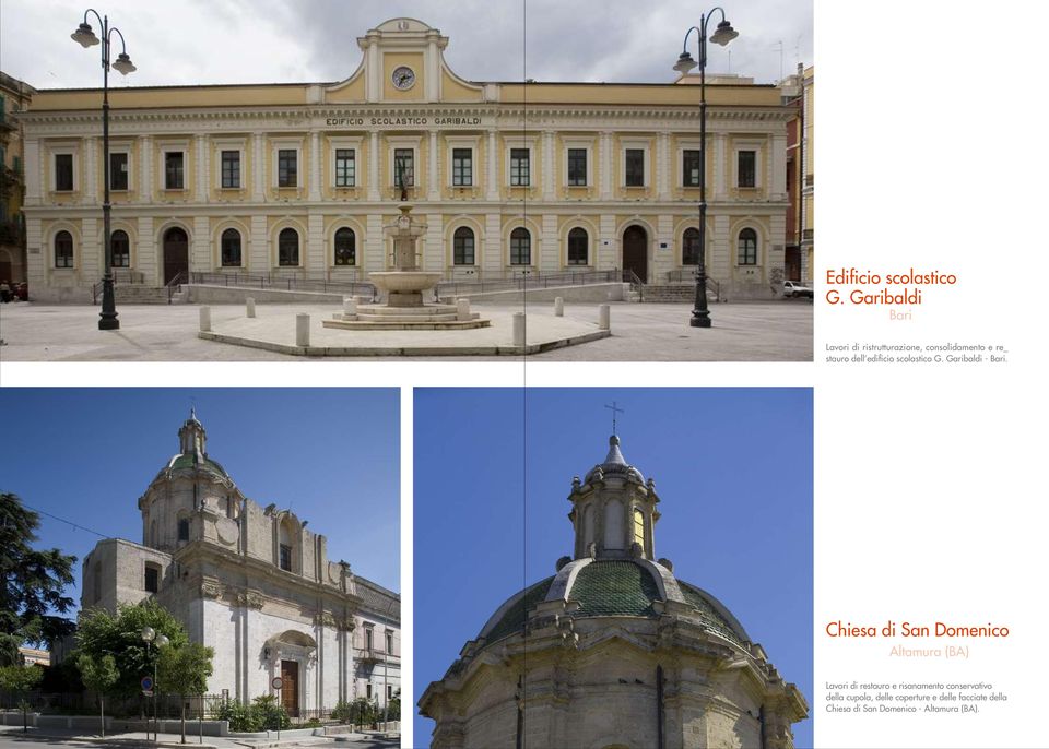 edificio scolastico G. Garibaldi - Bari.