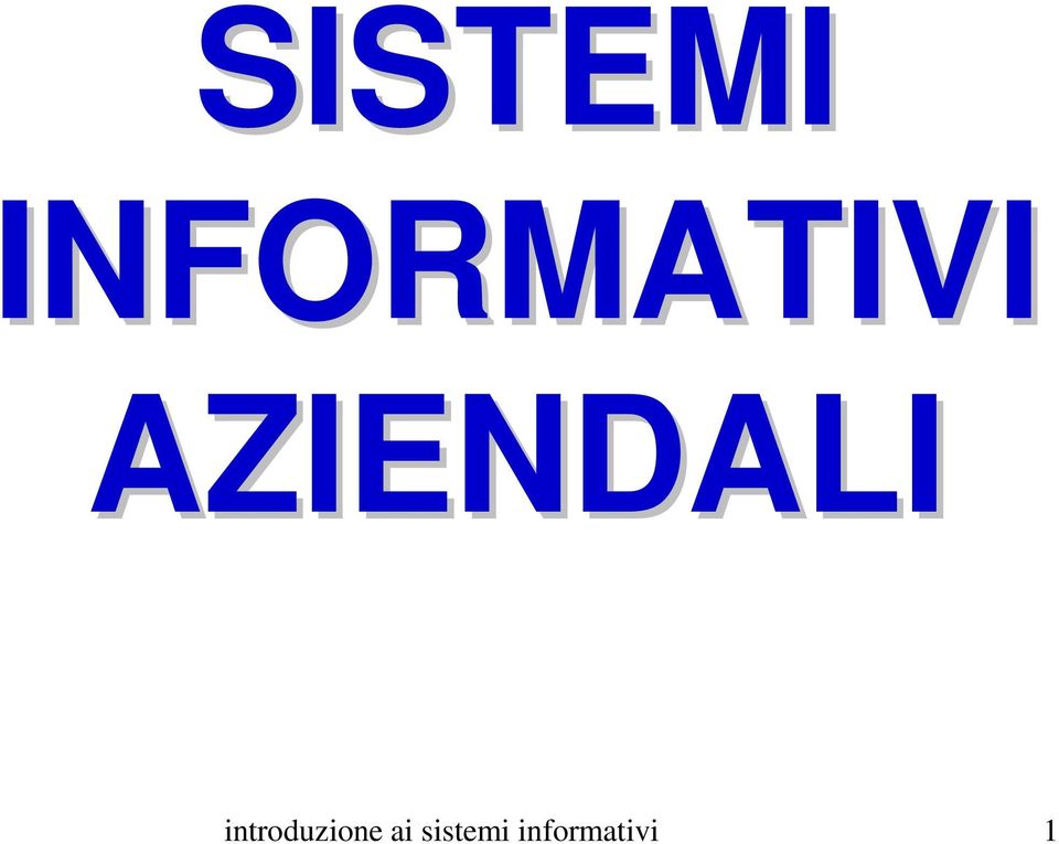 AZIENDALI