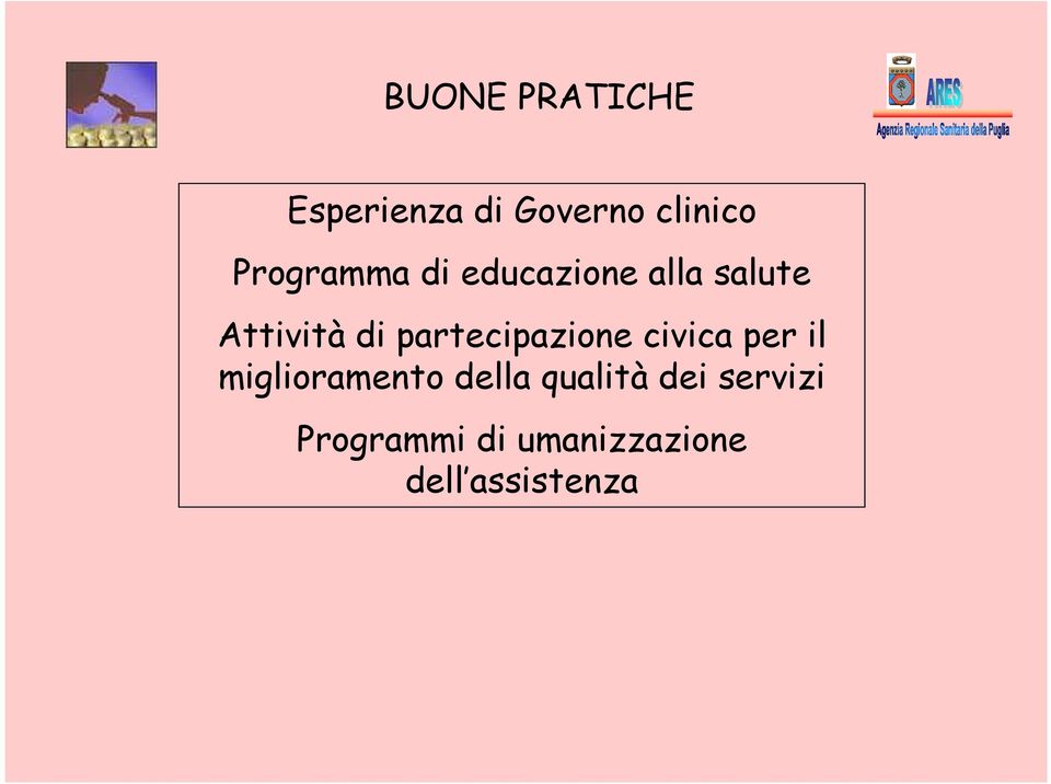 partecipazione civica per il miglioramento della