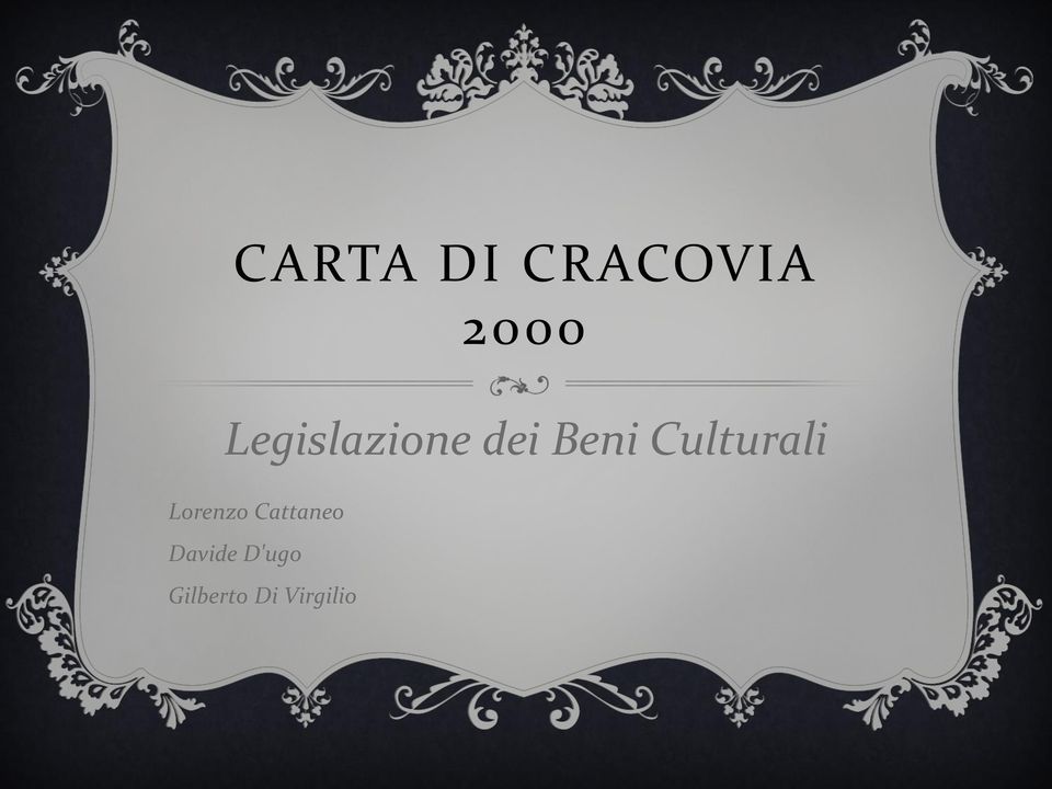 Culturali Lorenzo Cattaneo