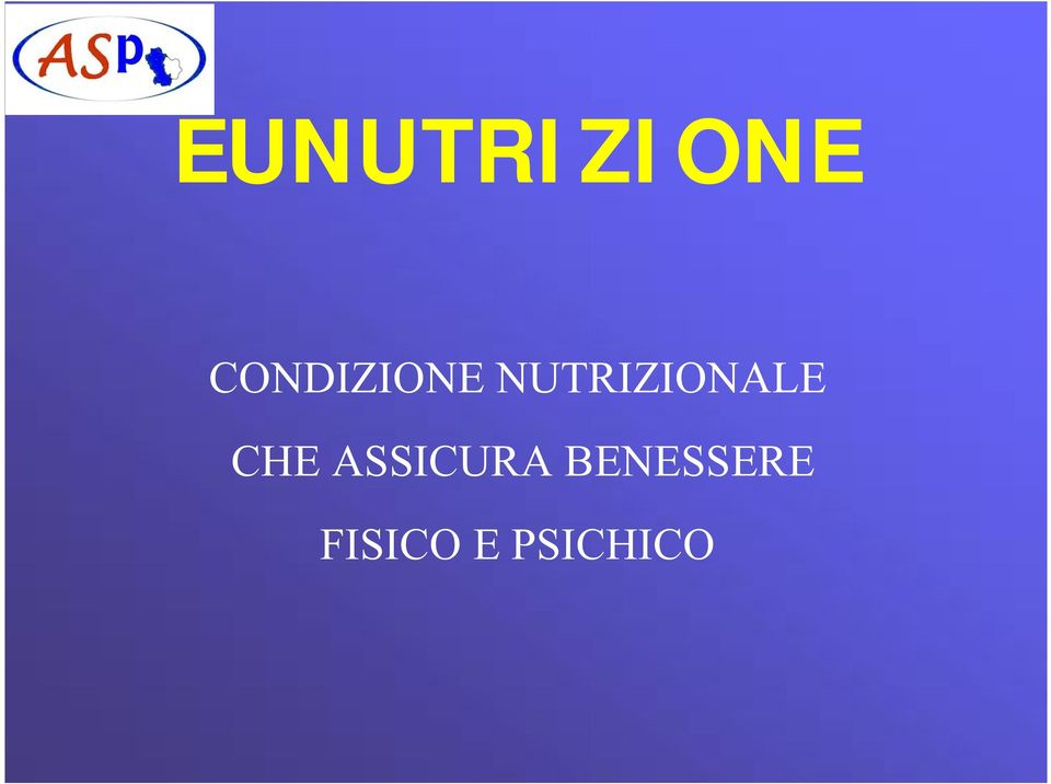 NUTRIZIONALE CHE