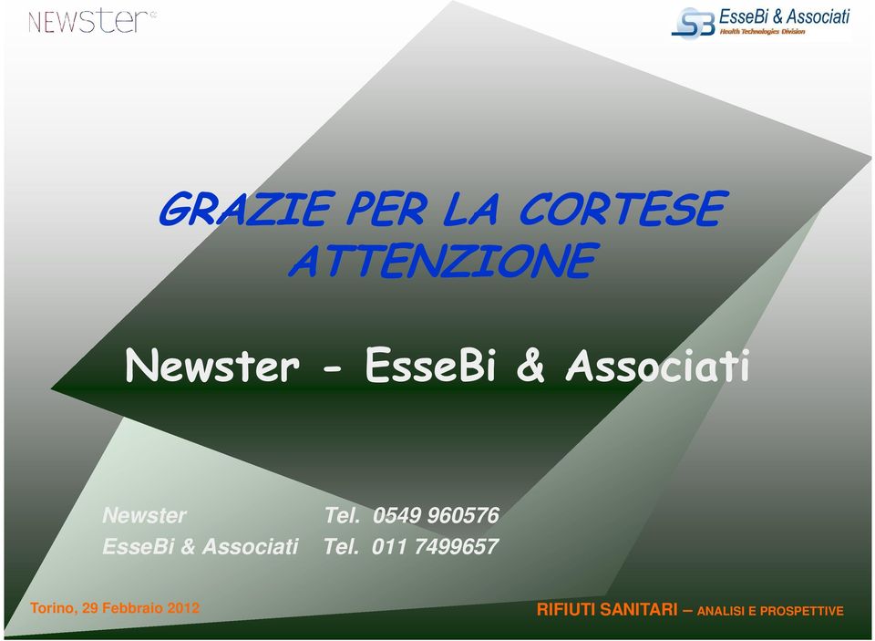 Associati Newster Tel.