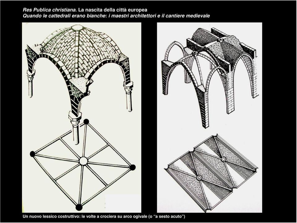 medievale Un nuovo lessico costruttivo: