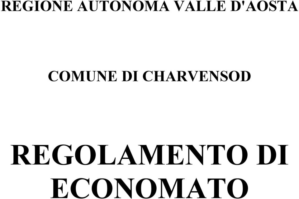 COMUNE DI