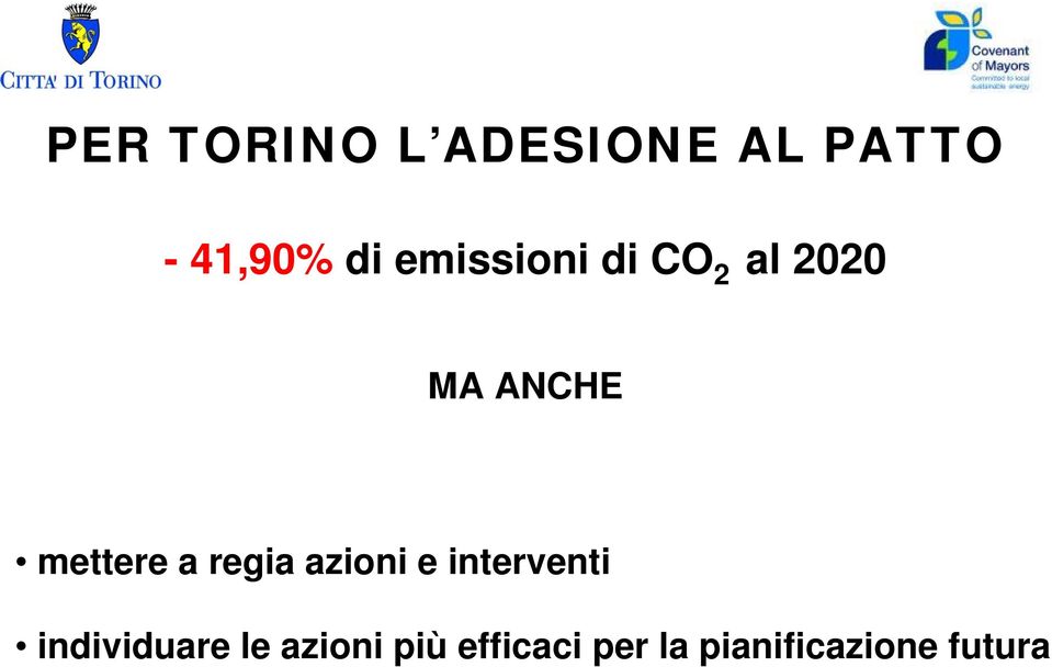 regia azioni e interventi individuare le