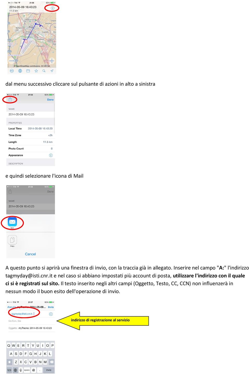 it e nel caso si abbiano impostati più account di posta, utilizzare l'indirizzo con il quale ci si è registrati sul sito.