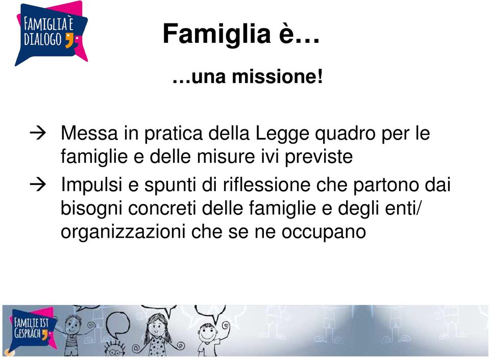 delle misure ivi previste Impulsi e spunti di riflessione