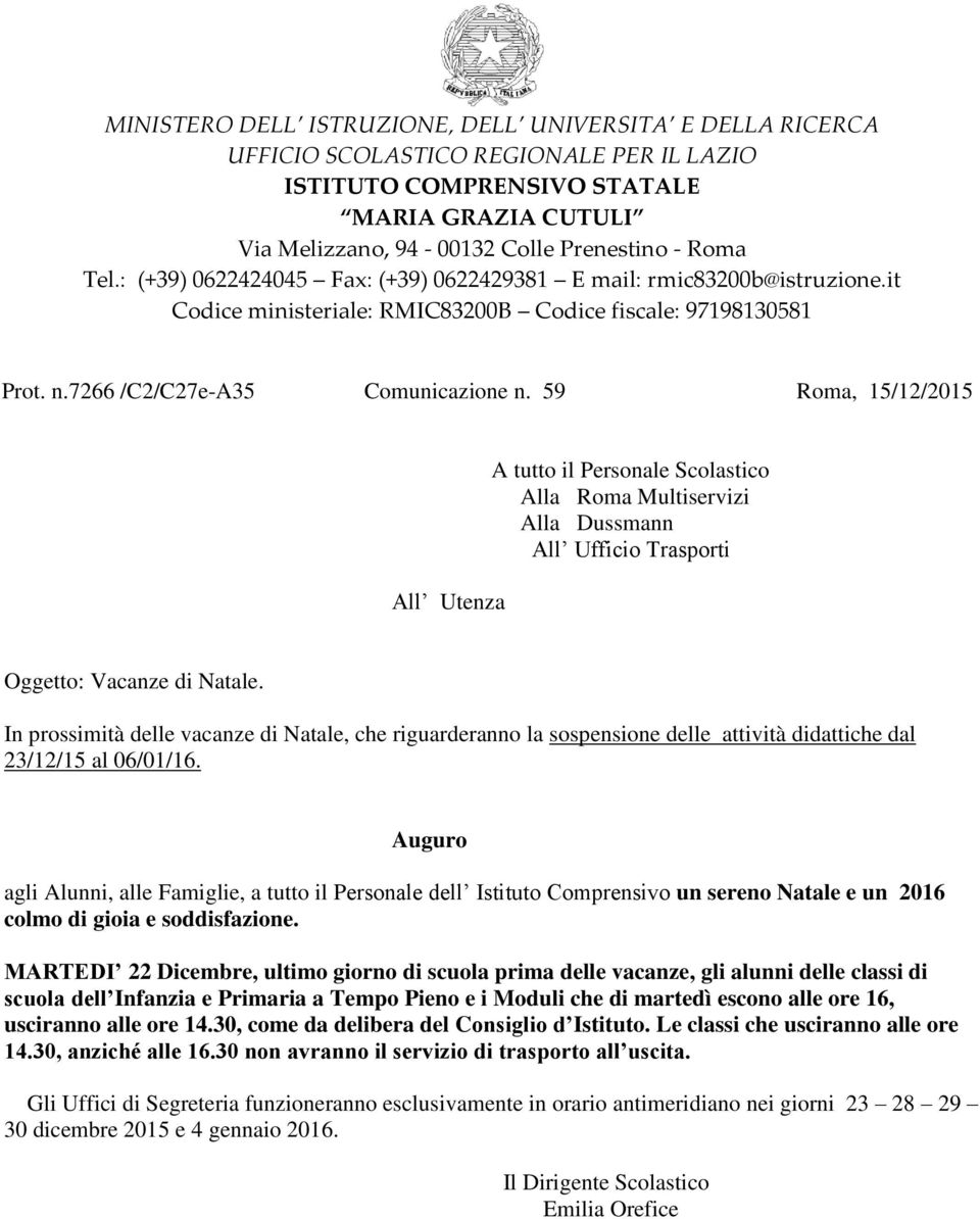 Personale Scolastico Alla Roma Multiservizi