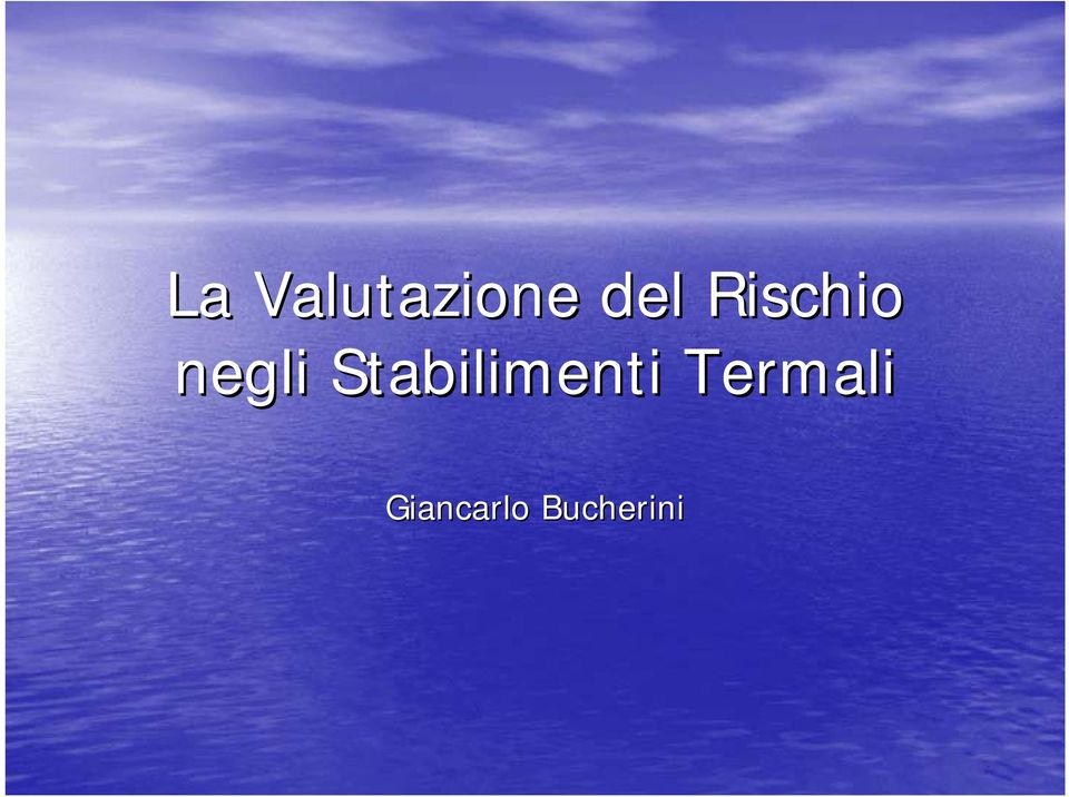 Stabilimenti