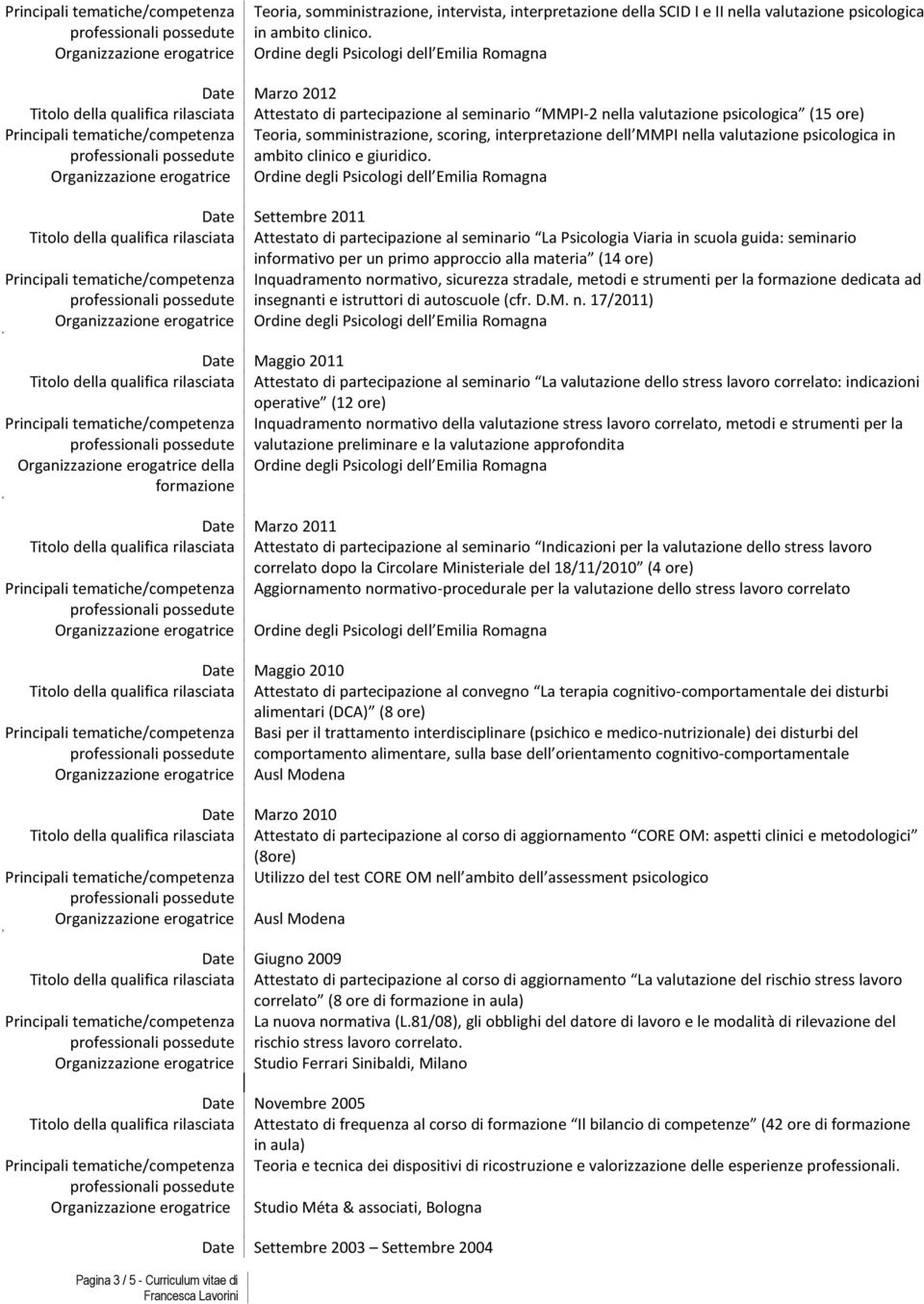 scoring, interpretazione dell MMPI nella valutazione psicologica in ambito clinico e giuridico.