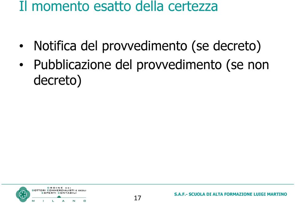 provvedimento (se decreto)